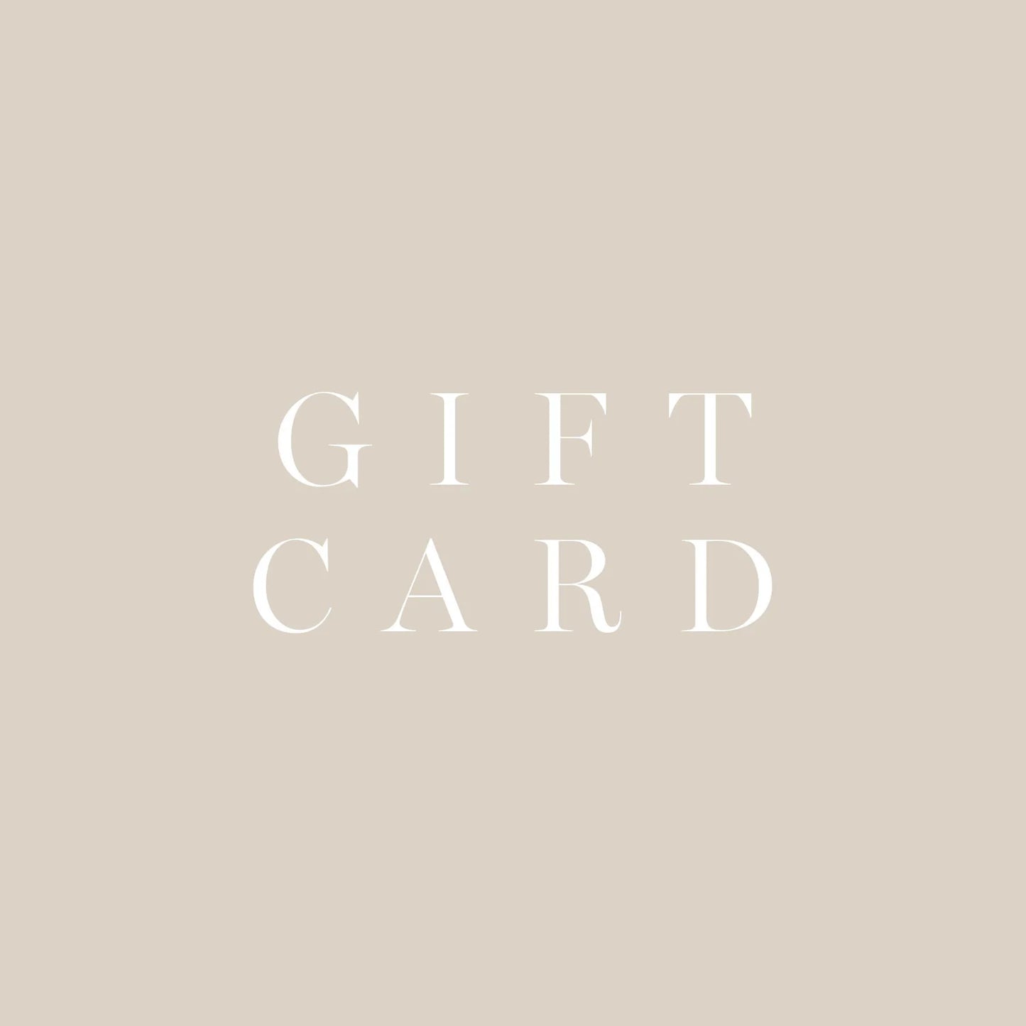 Gift Card