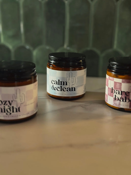 Calm & Clean, Whipped Tallow Cream